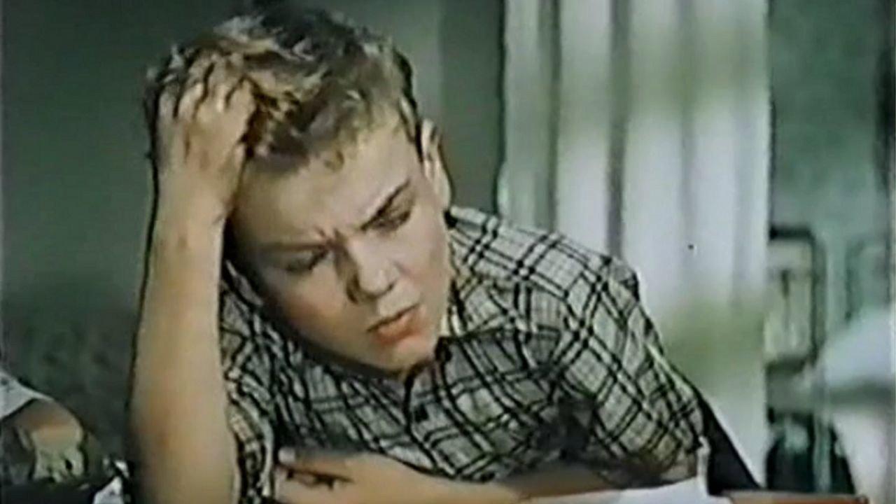 Smoke in the Forest 1955 movie scene