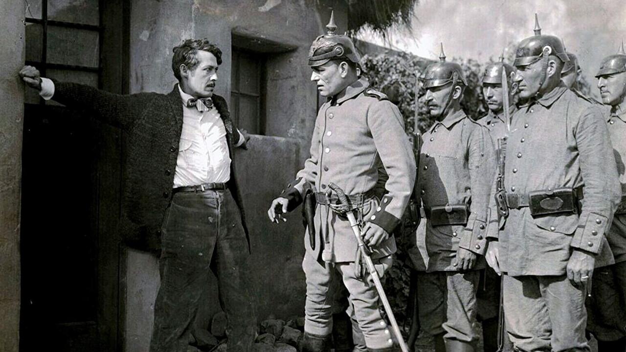 The False Faces 1919 movie scene