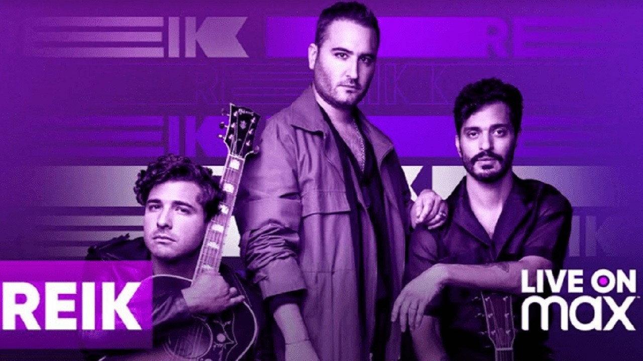 Reik: Live on Max 2021 movie scene