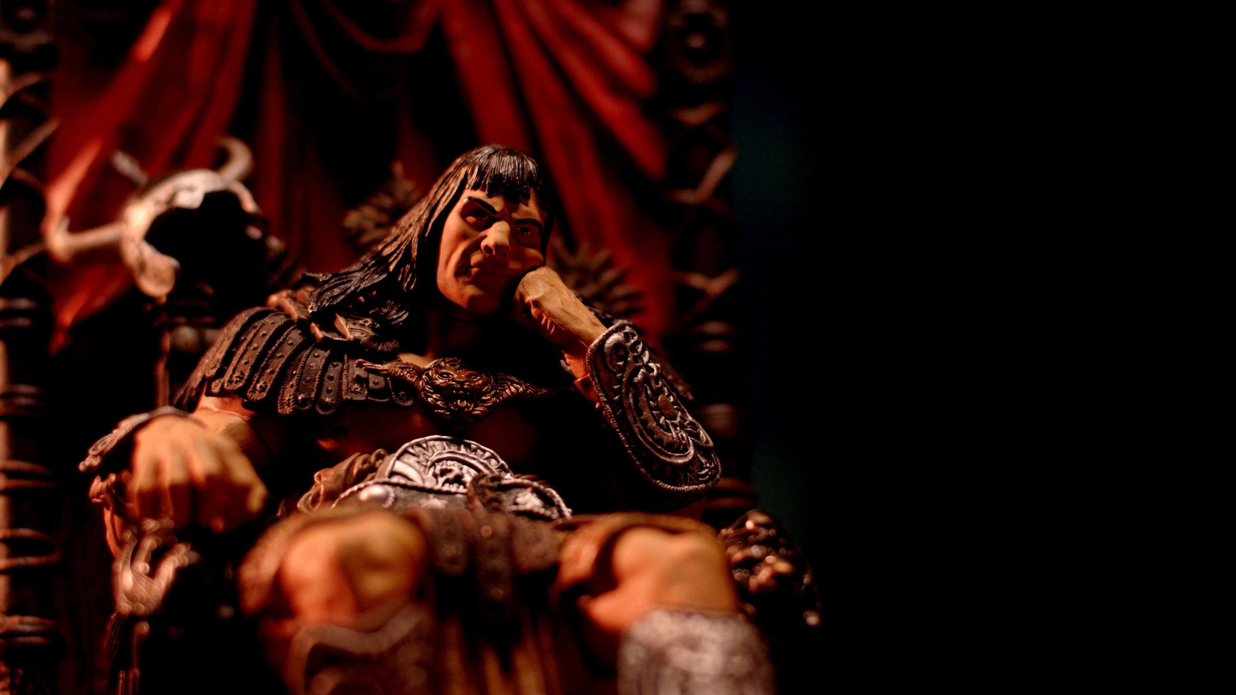 A Riddle of Steel: The Definitive History of Conan the Barbarian 2019 movie scene