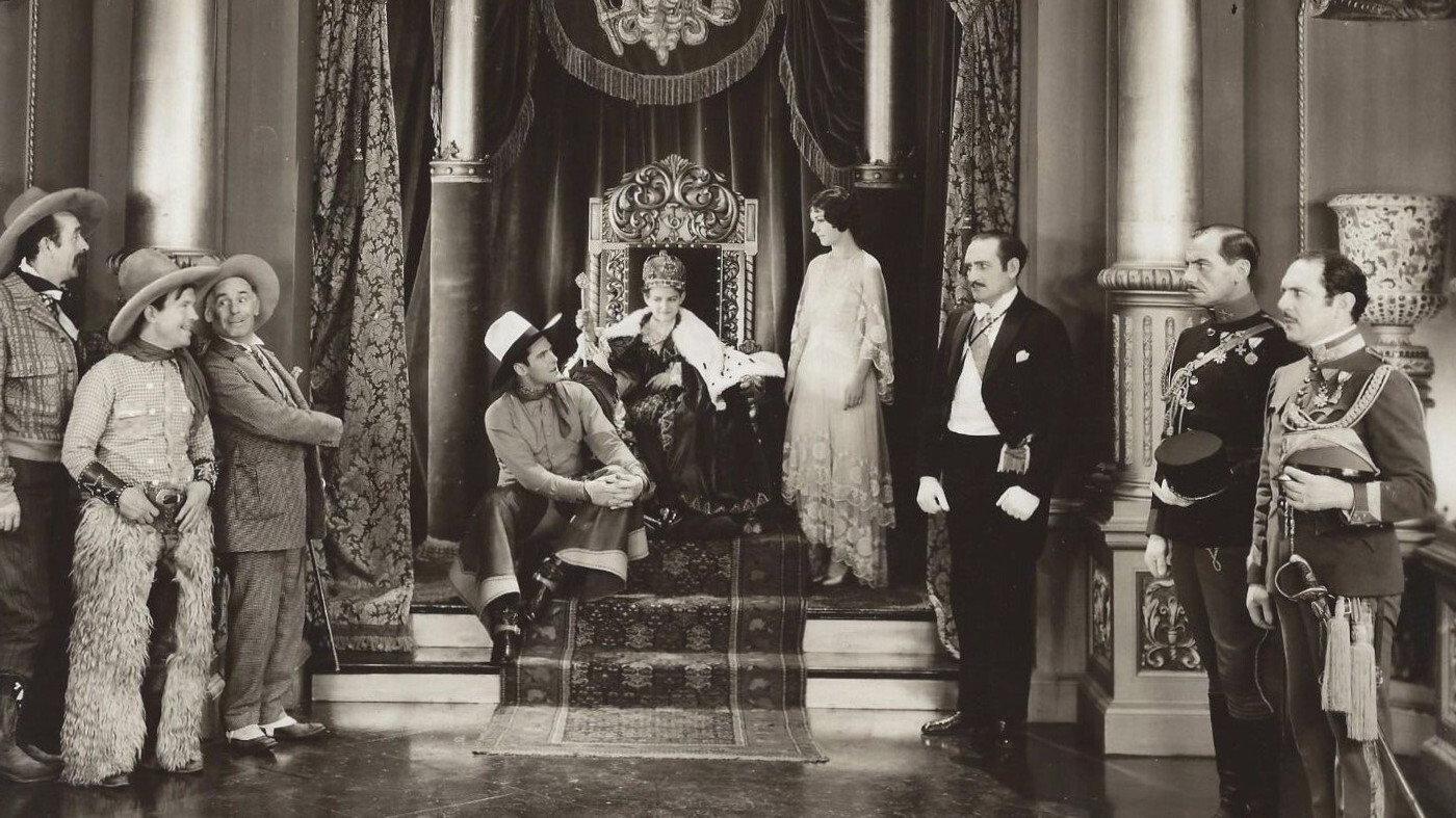 The Royal Rider 1929 movie scene