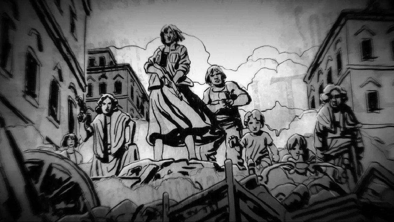 FOUR DAYS FOR FREEDOM: NAPLES 1943 2023 movie scene