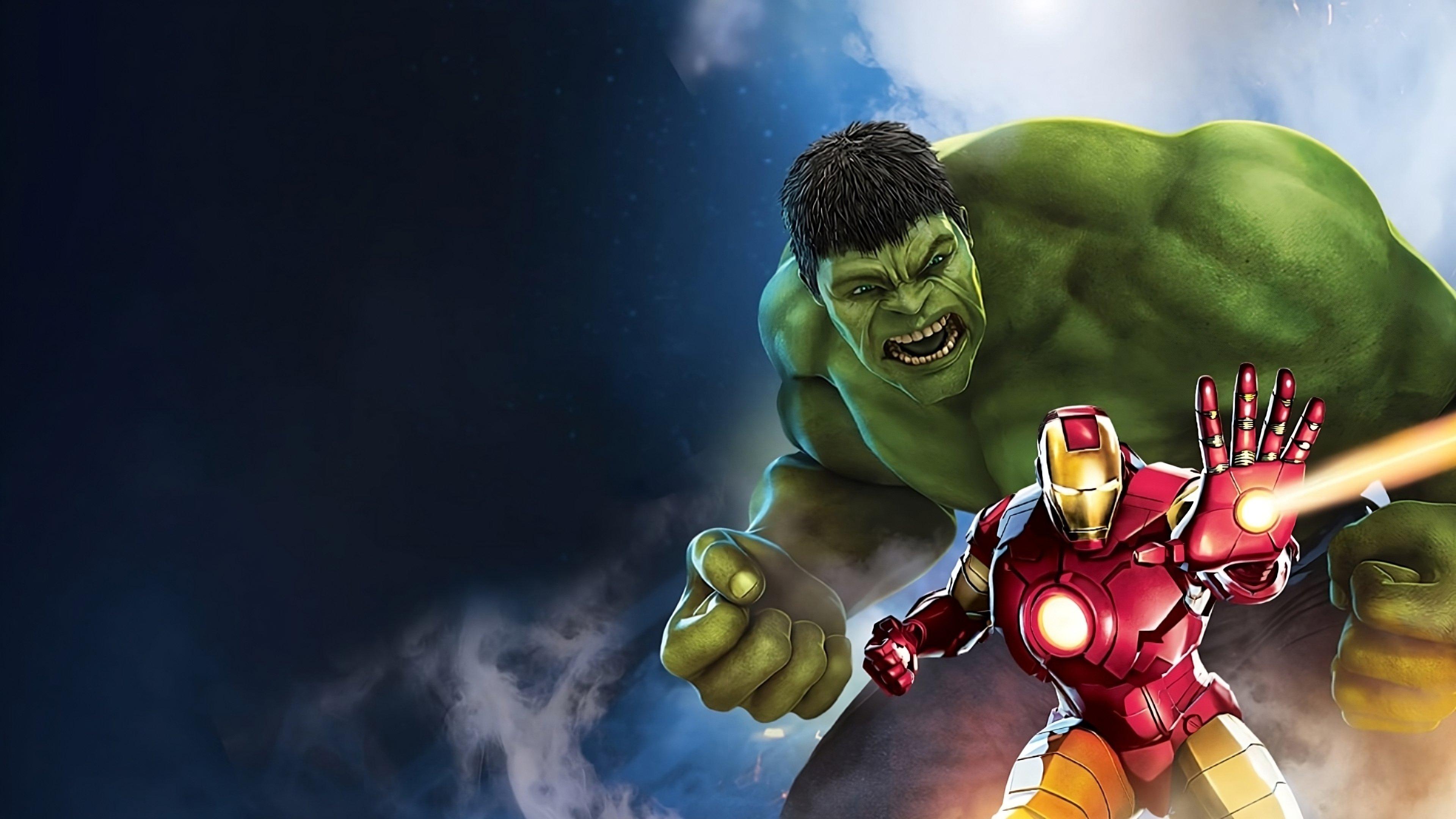 Iron Man & Hulk: Heroes United 2013 movie scene