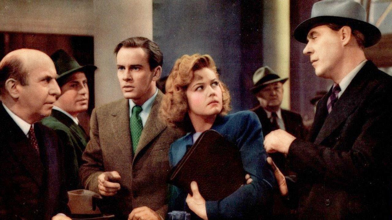 A Stranger in Town 1943 movie scene