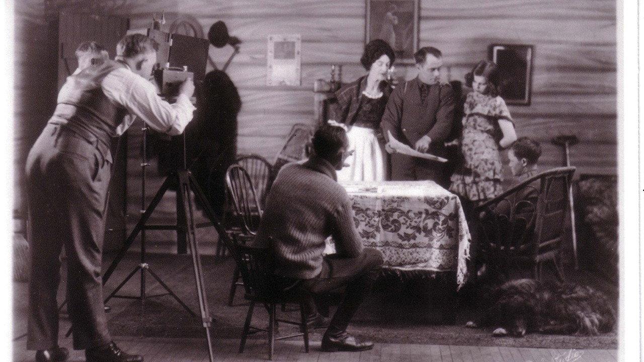 A Race for Ties 1929 movie scene