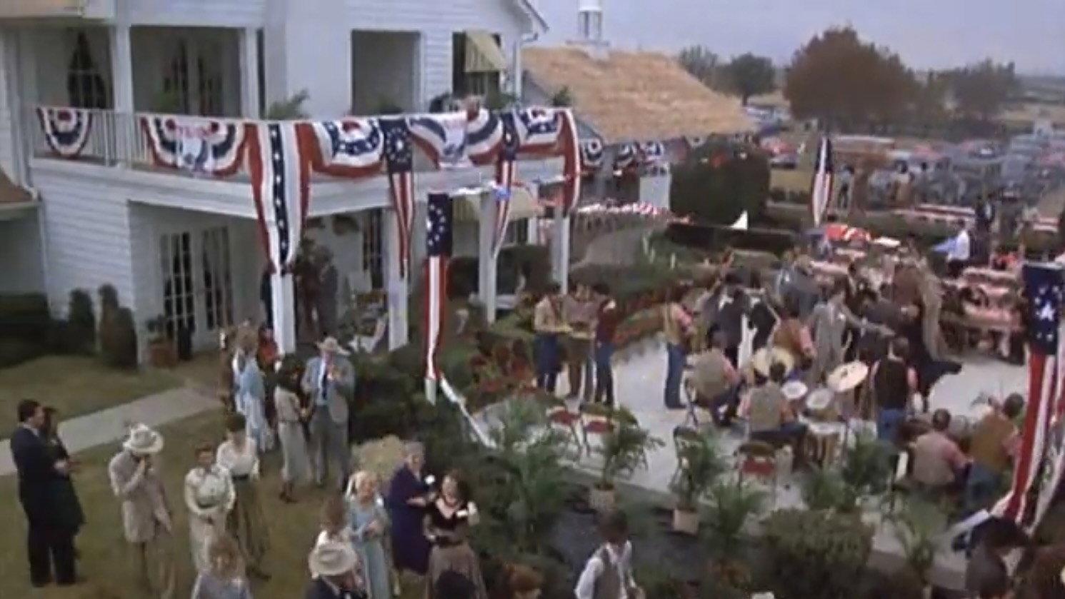 Dallas: The Early Years 1986 movie scene