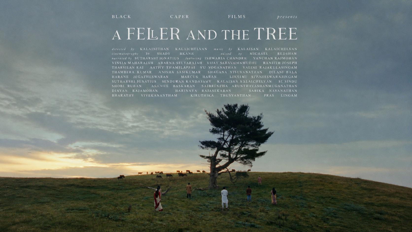 A Feller and the Tree 2021 movie scene
