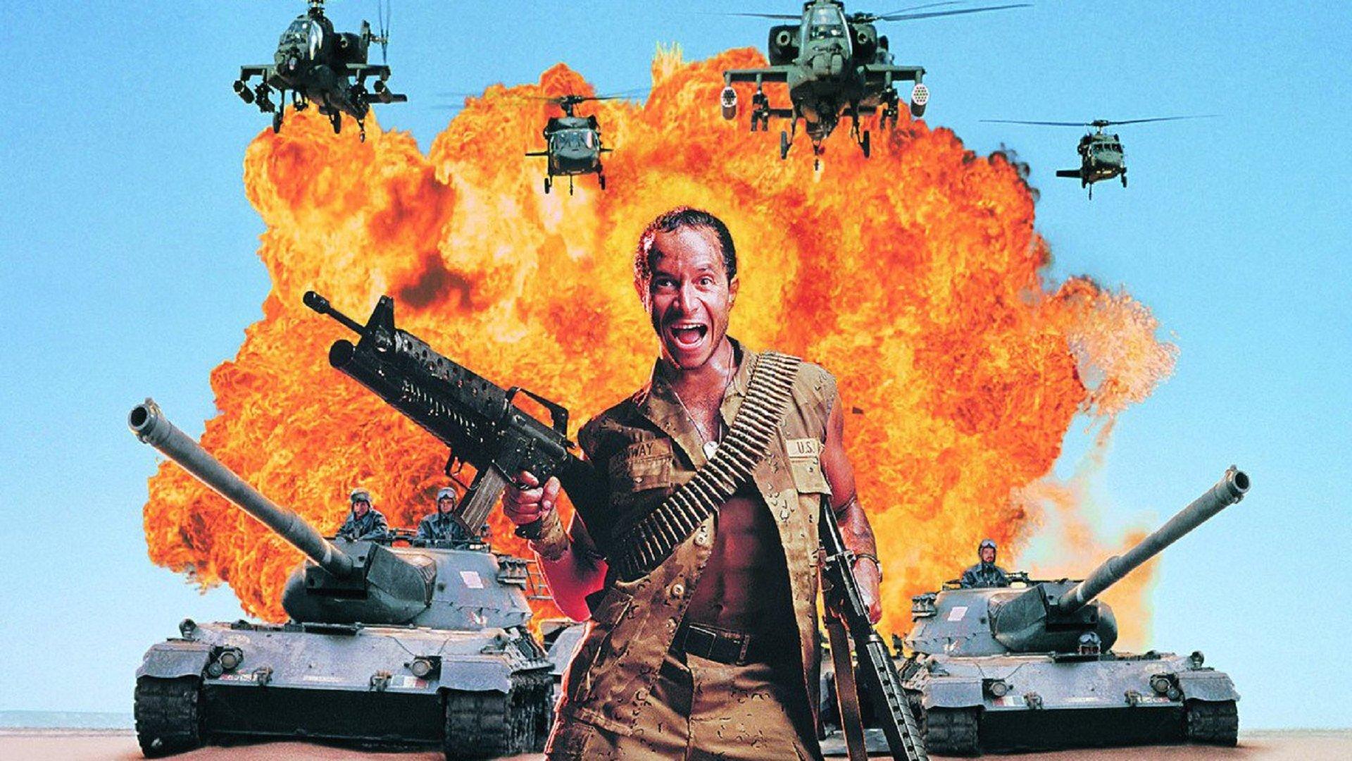 In the Army Now 1994 movie scene