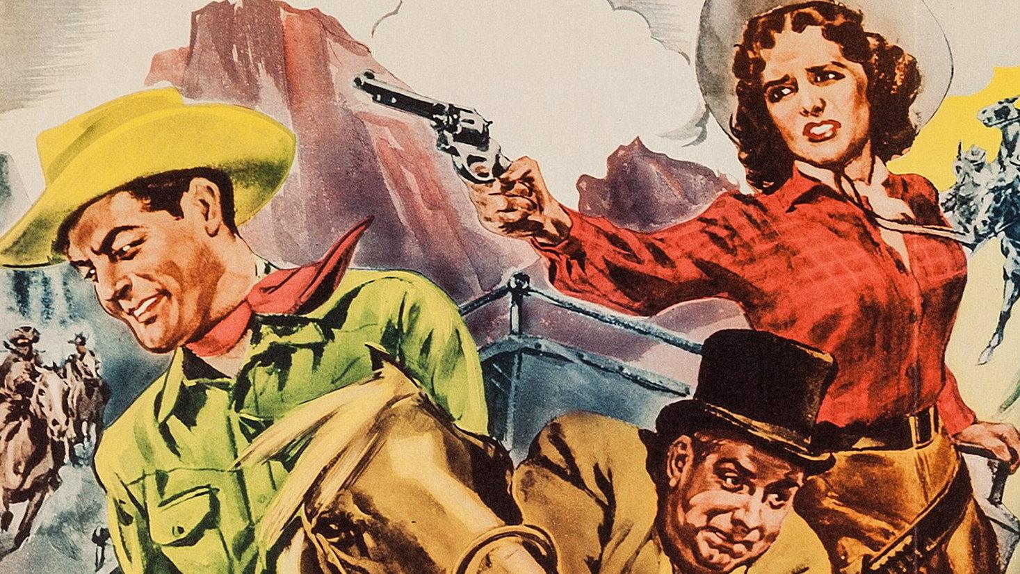 Pecos River 1951 movie scene