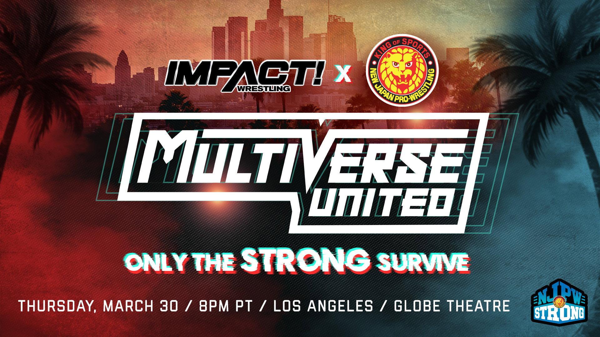 IMPACT Wrestling x NJPW: Multiverse United: Only The Strong Survive 2023 movie scene