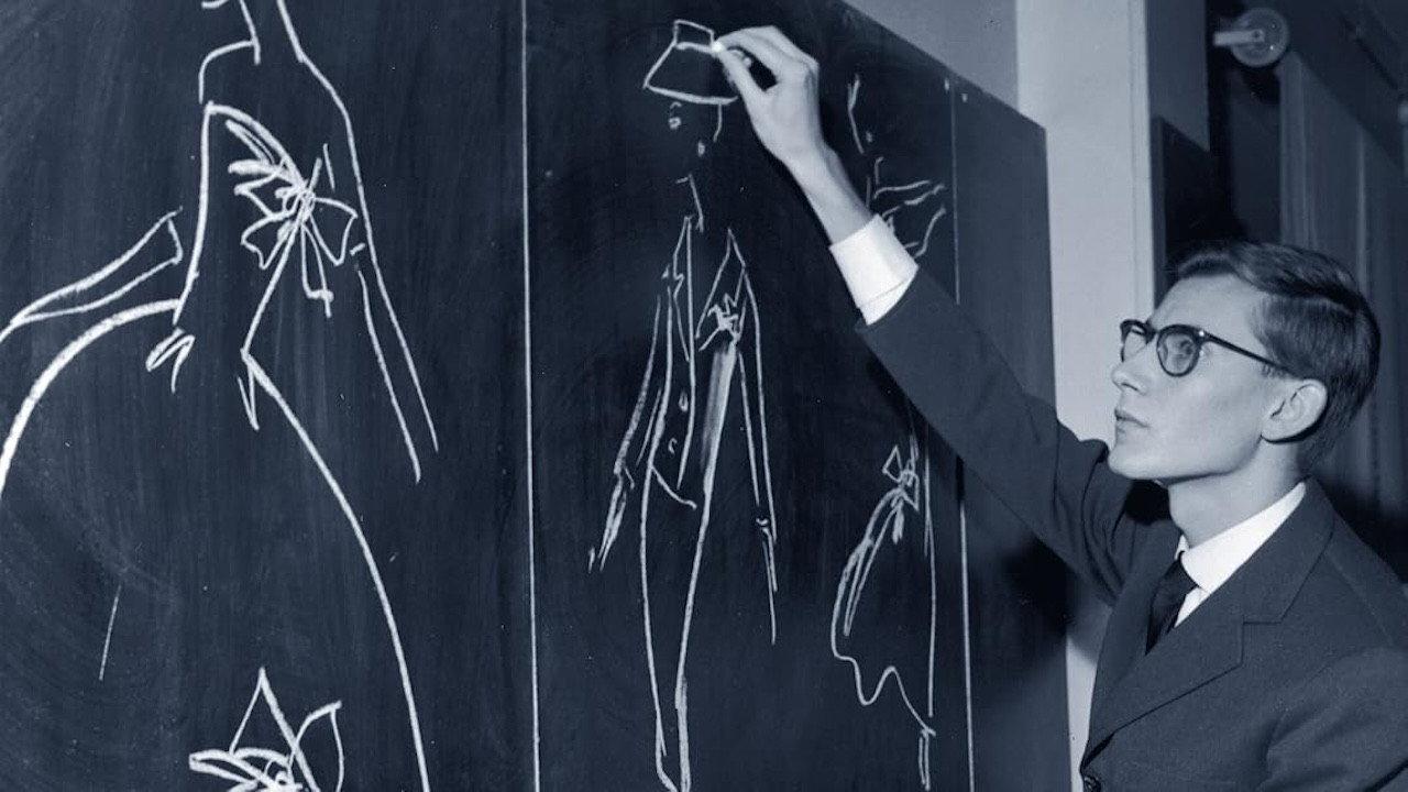 The Drawings of Yves Saint Laurent 2017 movie scene