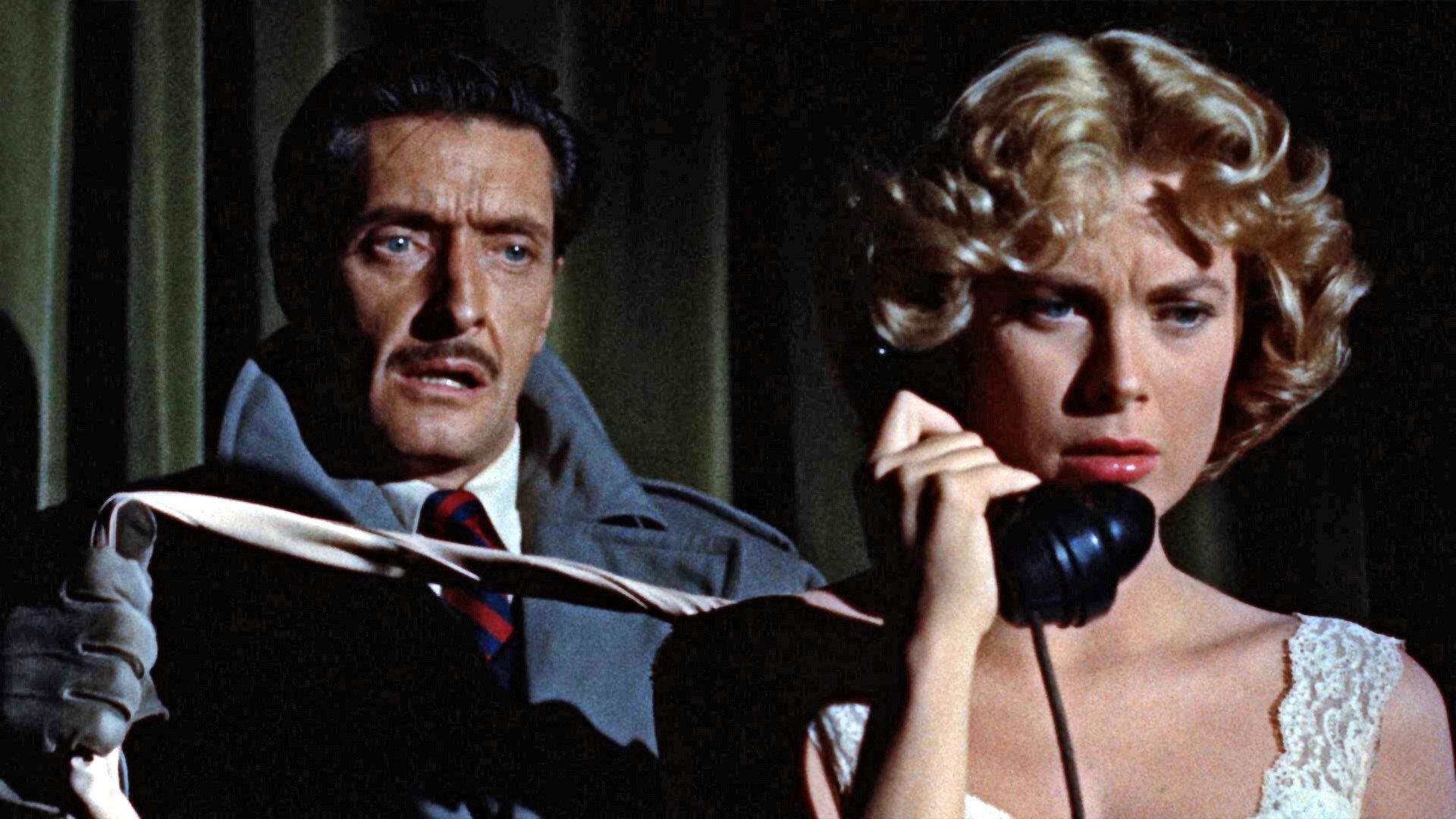 Hitchcock and Dial M 2004 movie scene