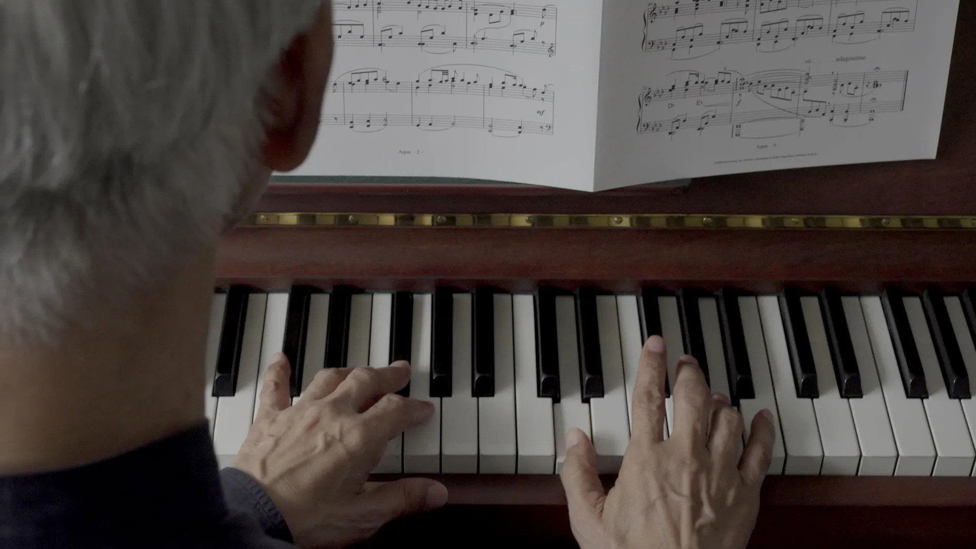 Ryuichi Sakamoto: Diaries 2025 movie scene