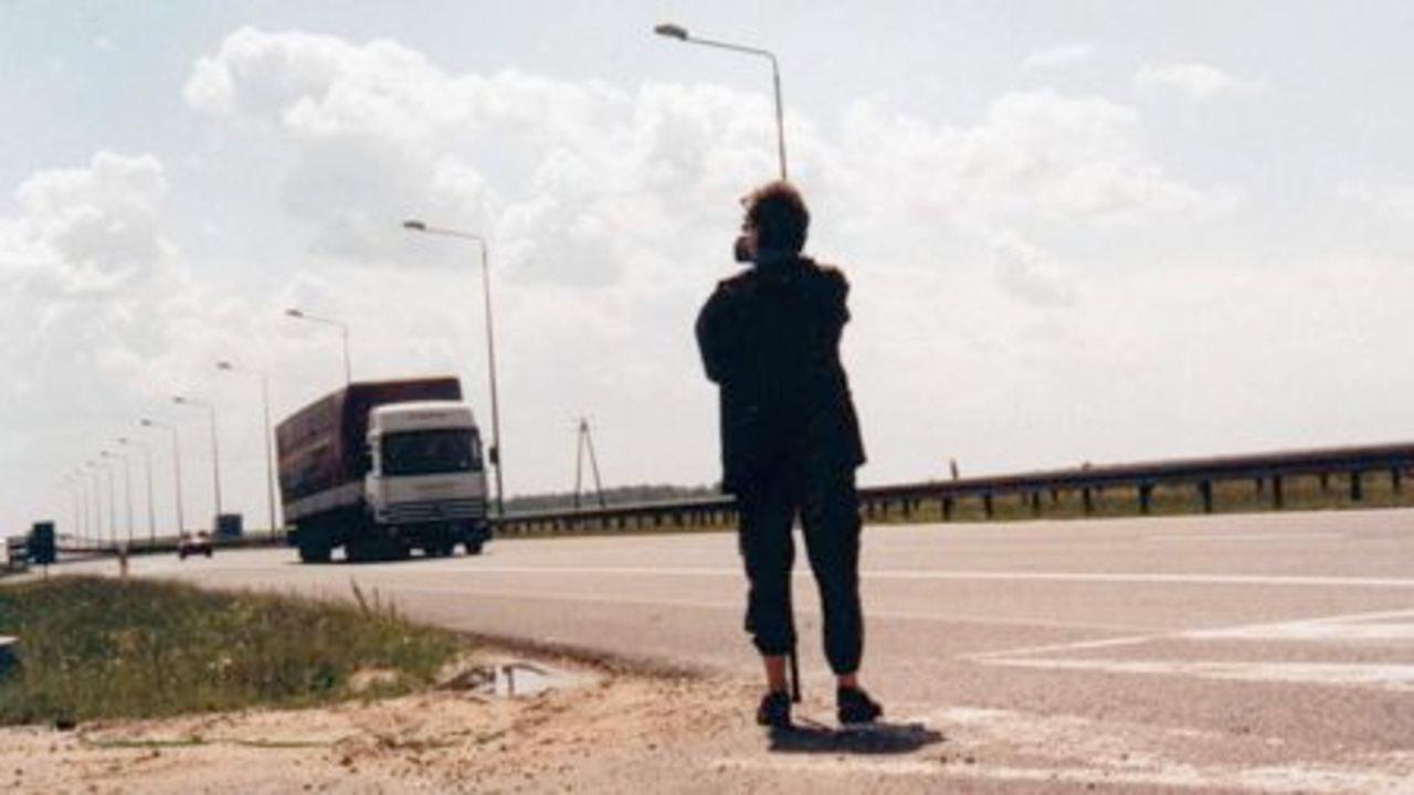 On Hitler's Highway 2002 movie scene