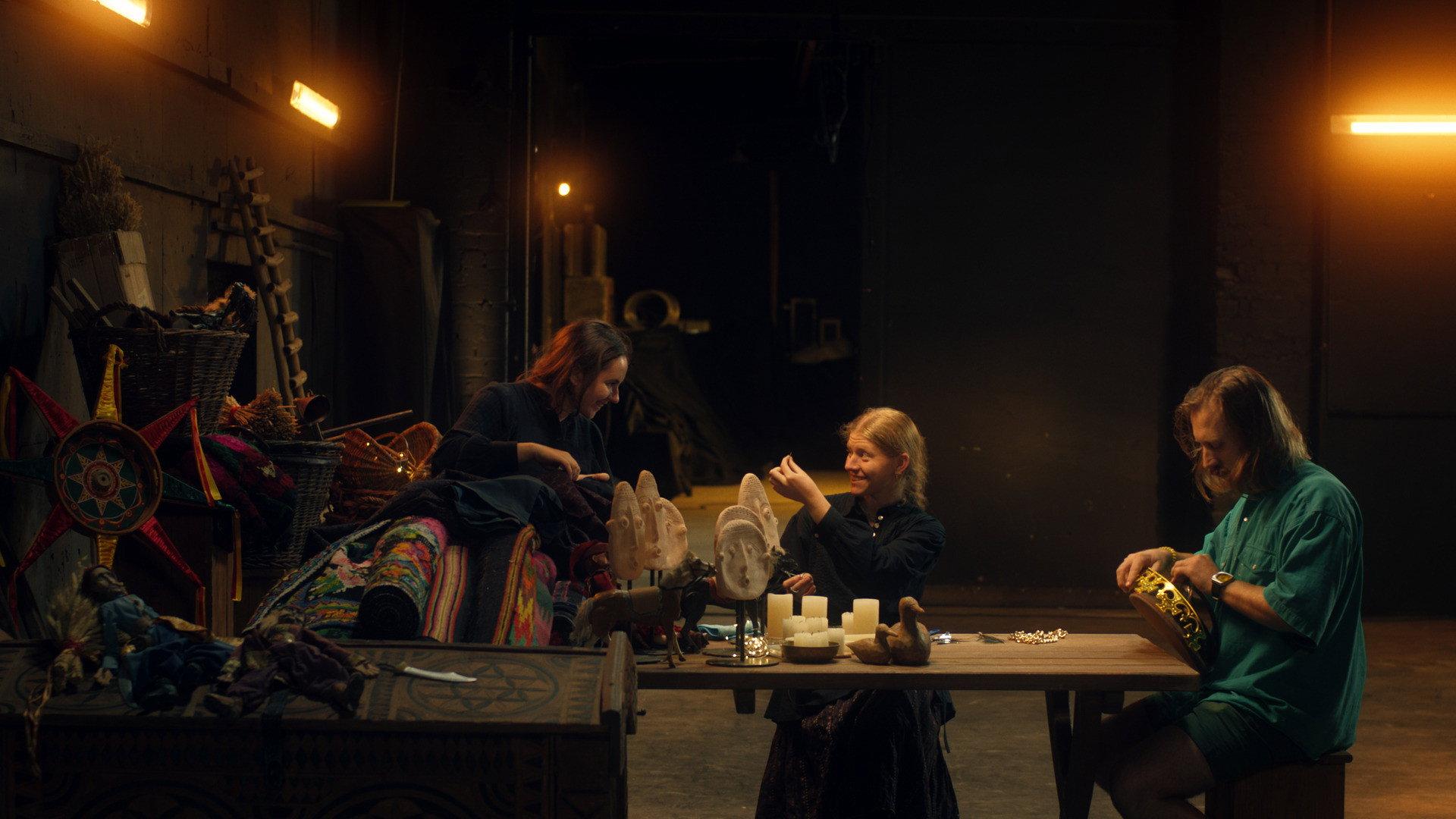 Echoes of the Silenced Carol 2025 movie scene