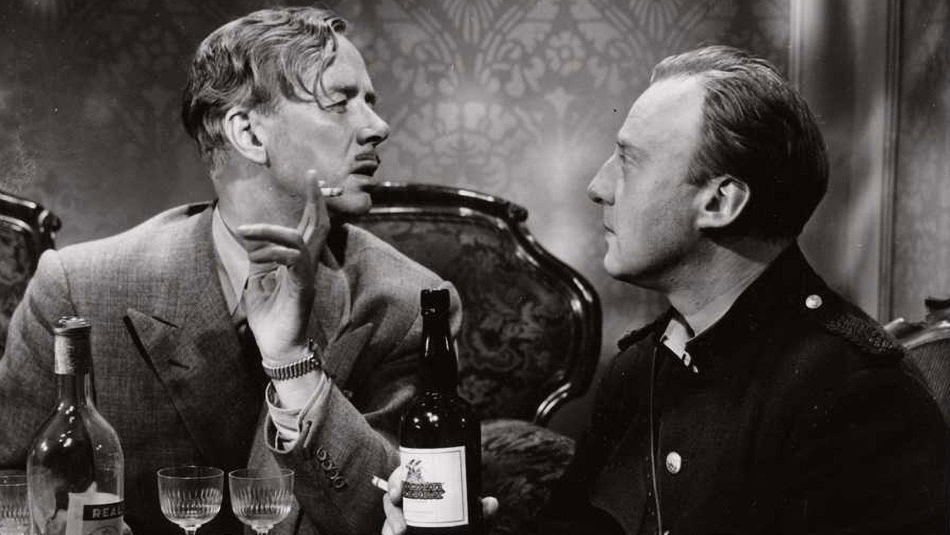 Unknown Man's Story 1951 movie scene