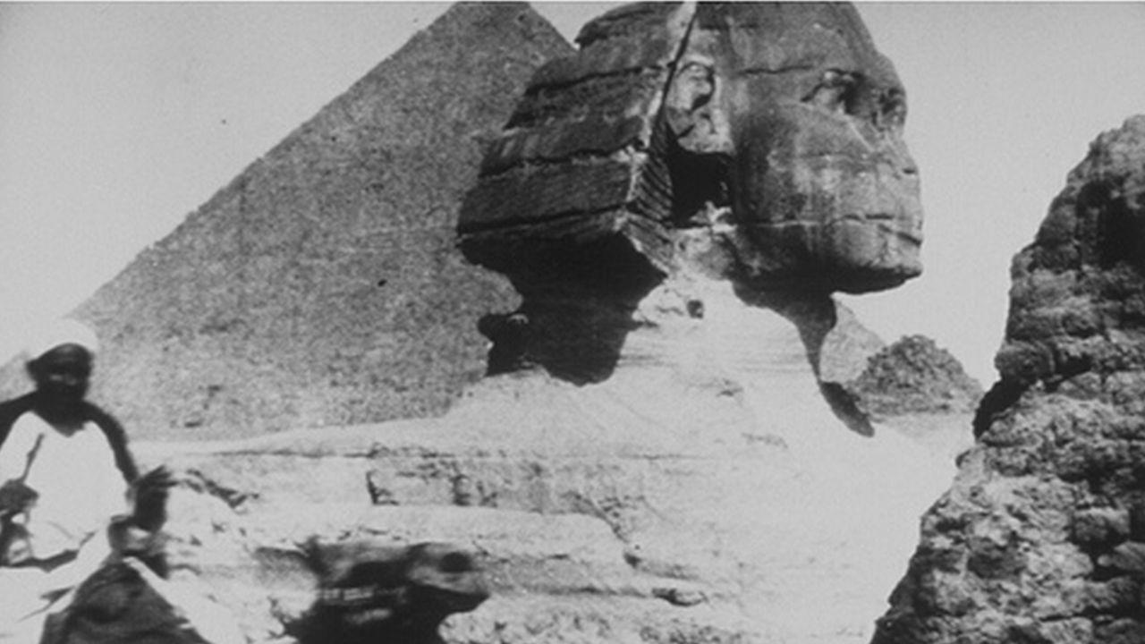 The Pyramids (Overview) 1897 movie scene