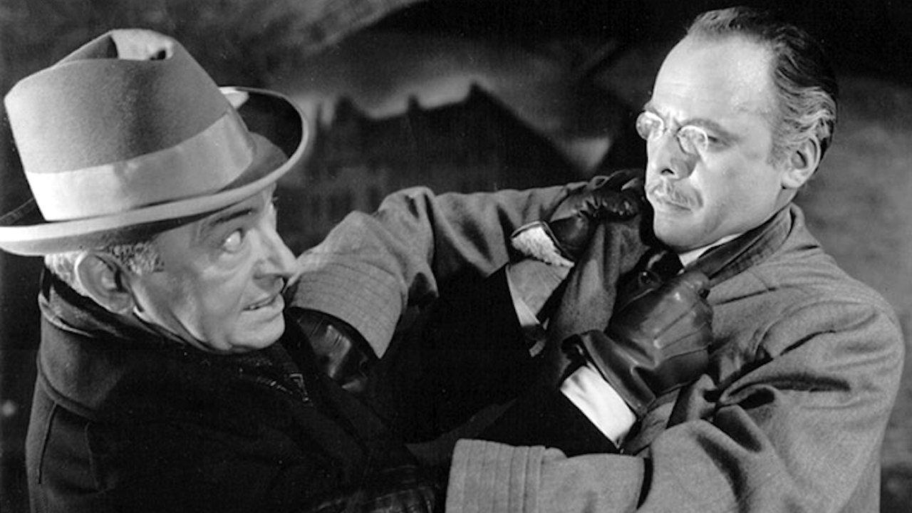 The Man Who Watched Trains Go By 1952 movie scene