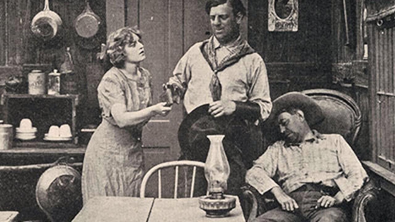 Why Broncho Billy Left Bear County 1913 movie scene