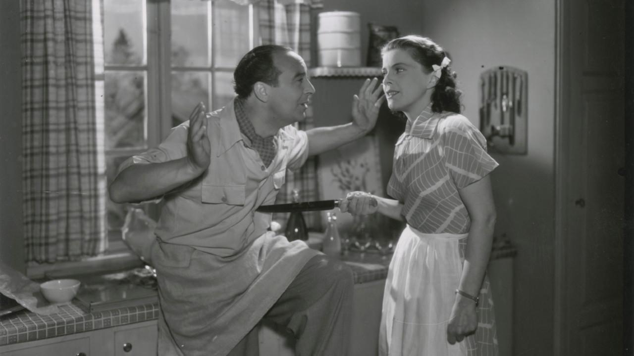 My Sister and I 1950 movie scene