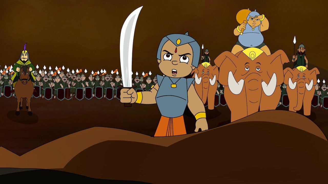 Chhota Bheem and Krishna 2008 movie scene