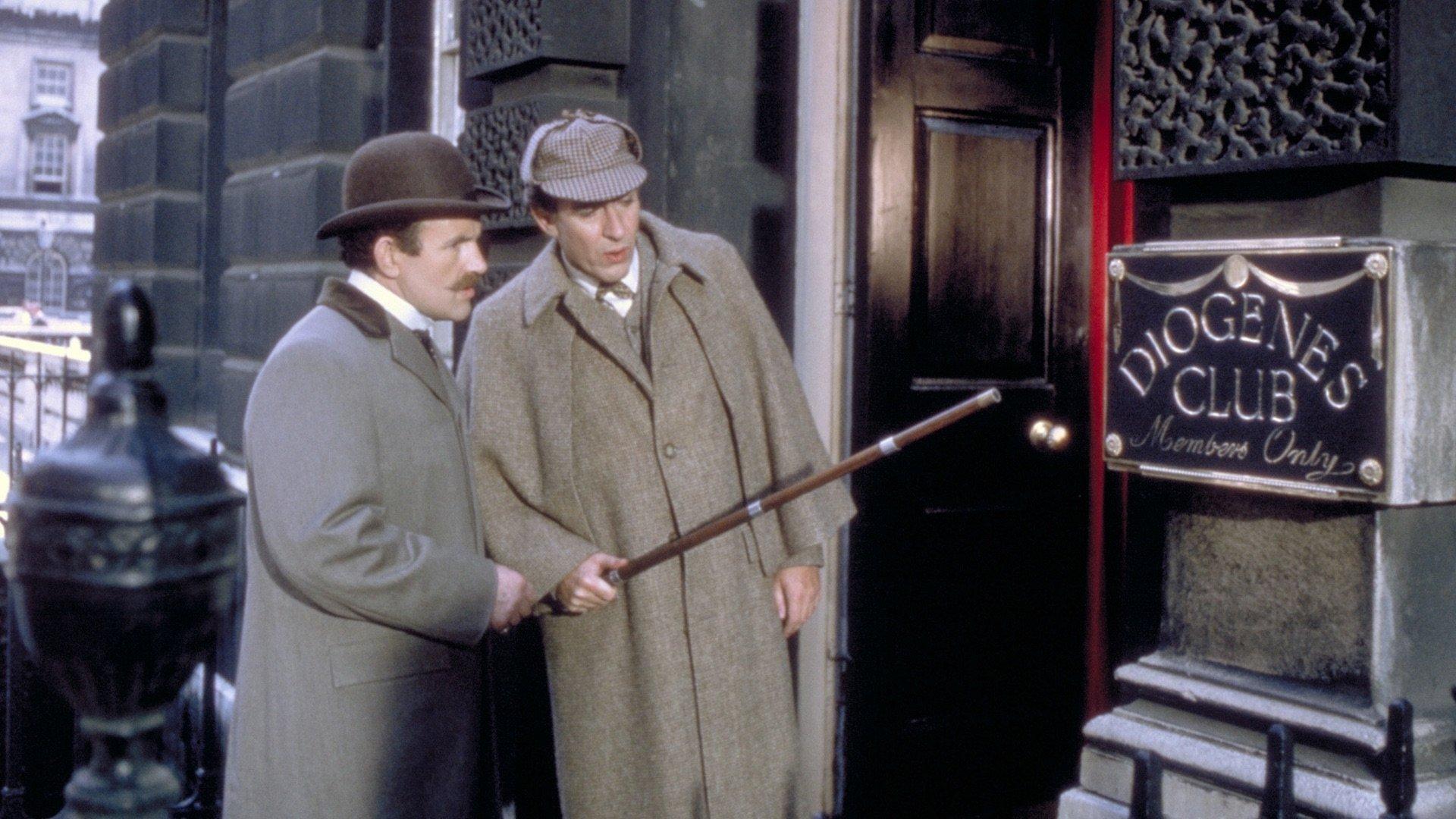 The Private Life of Sherlock Holmes 1970 movie scene