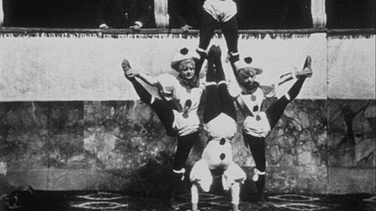 Acrobatic Ladies 1897 movie scene