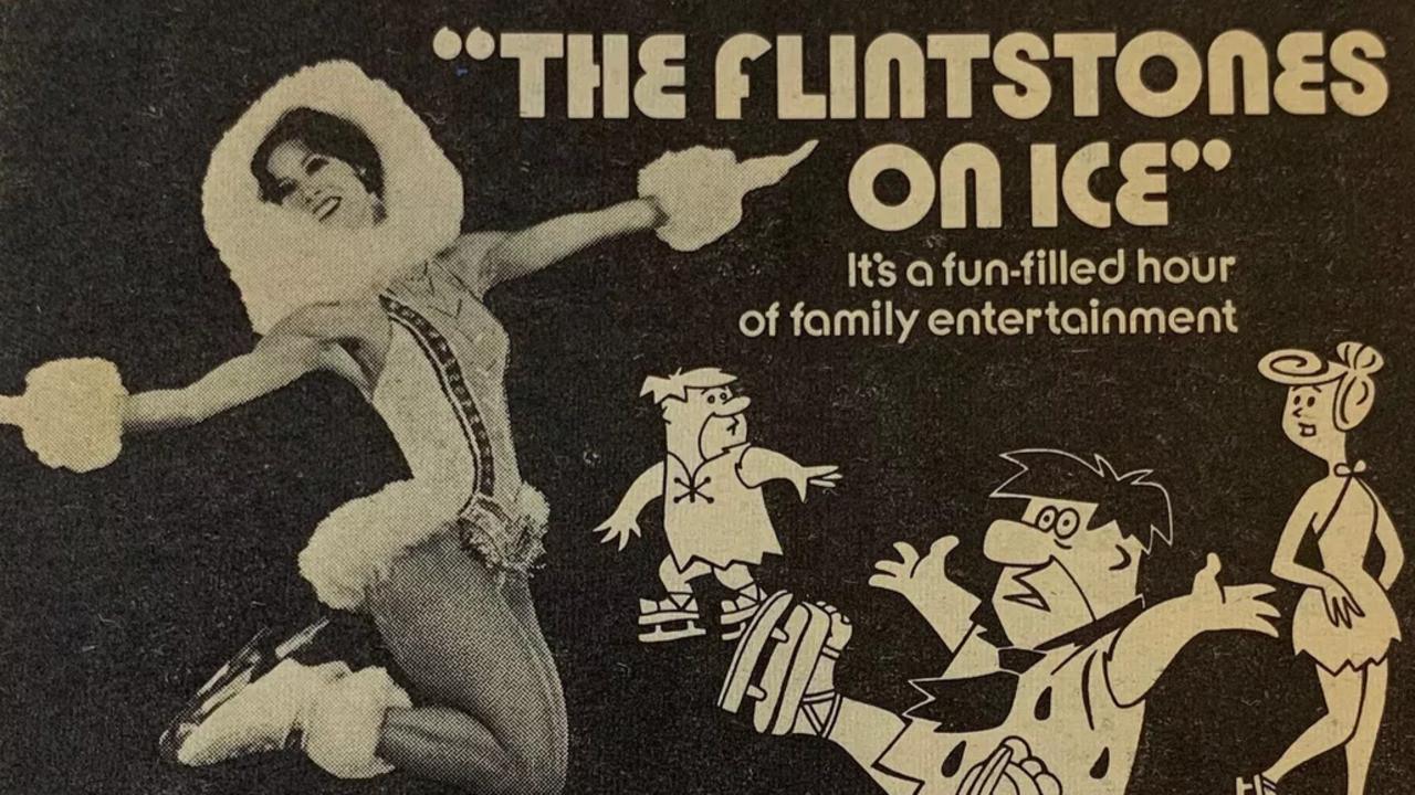 The Flintstones on Ice 1973 movie scene
