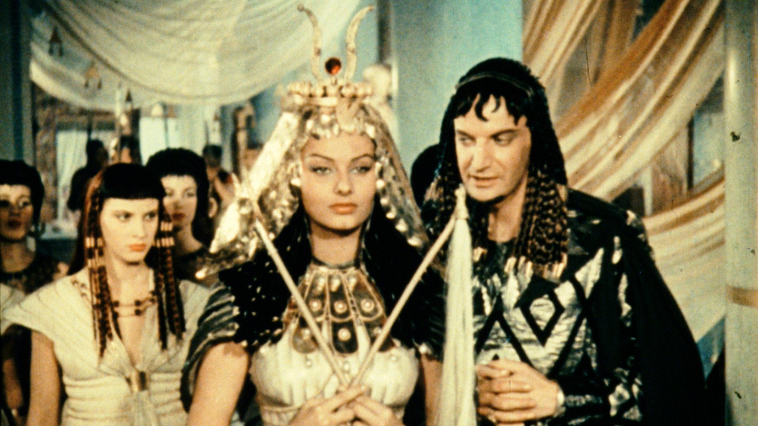 Two Nights with Cleopatra 1954 movie scene