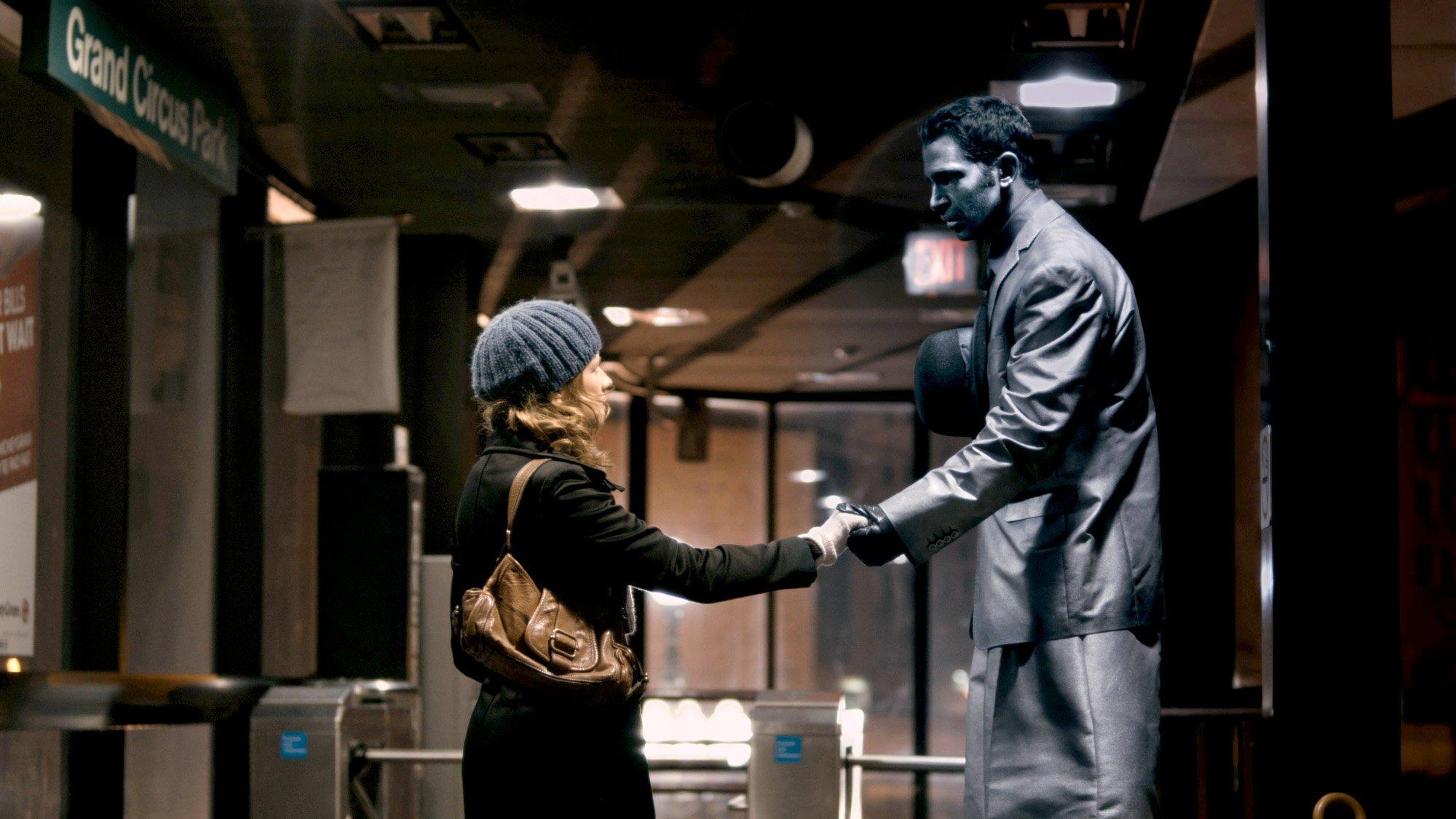 The Giant Mechanical Man 2012 movie scene