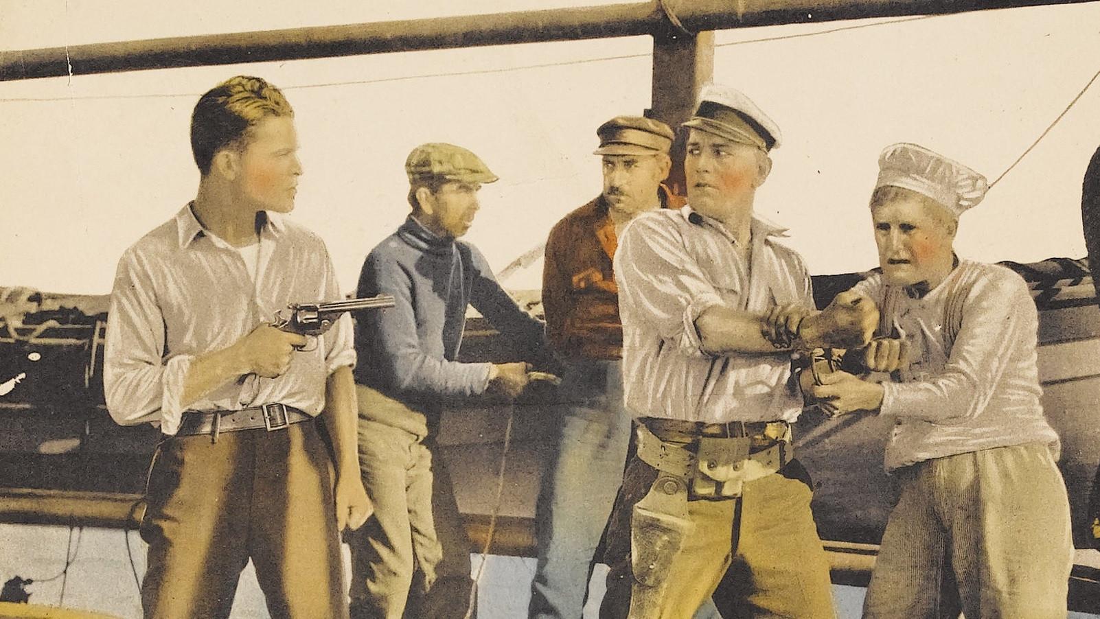 All the Brothers Were Valiant 1923 movie scene