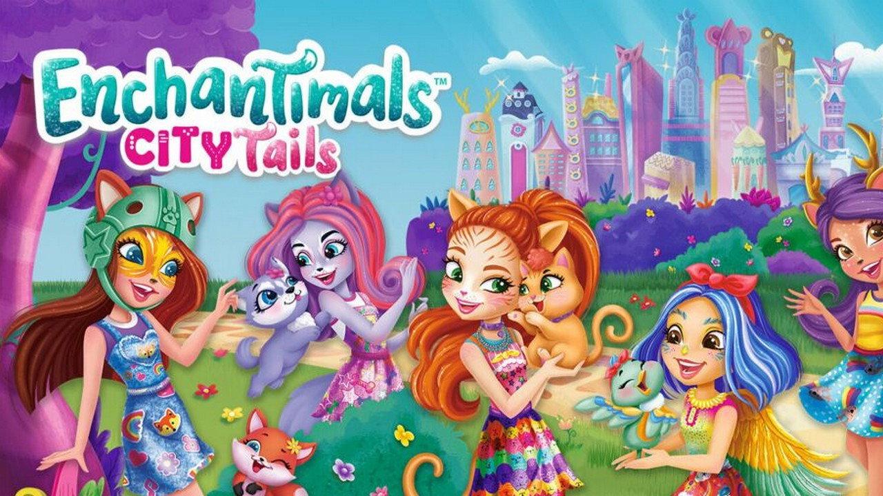 Enchantimals City Tails 2022 movie scene