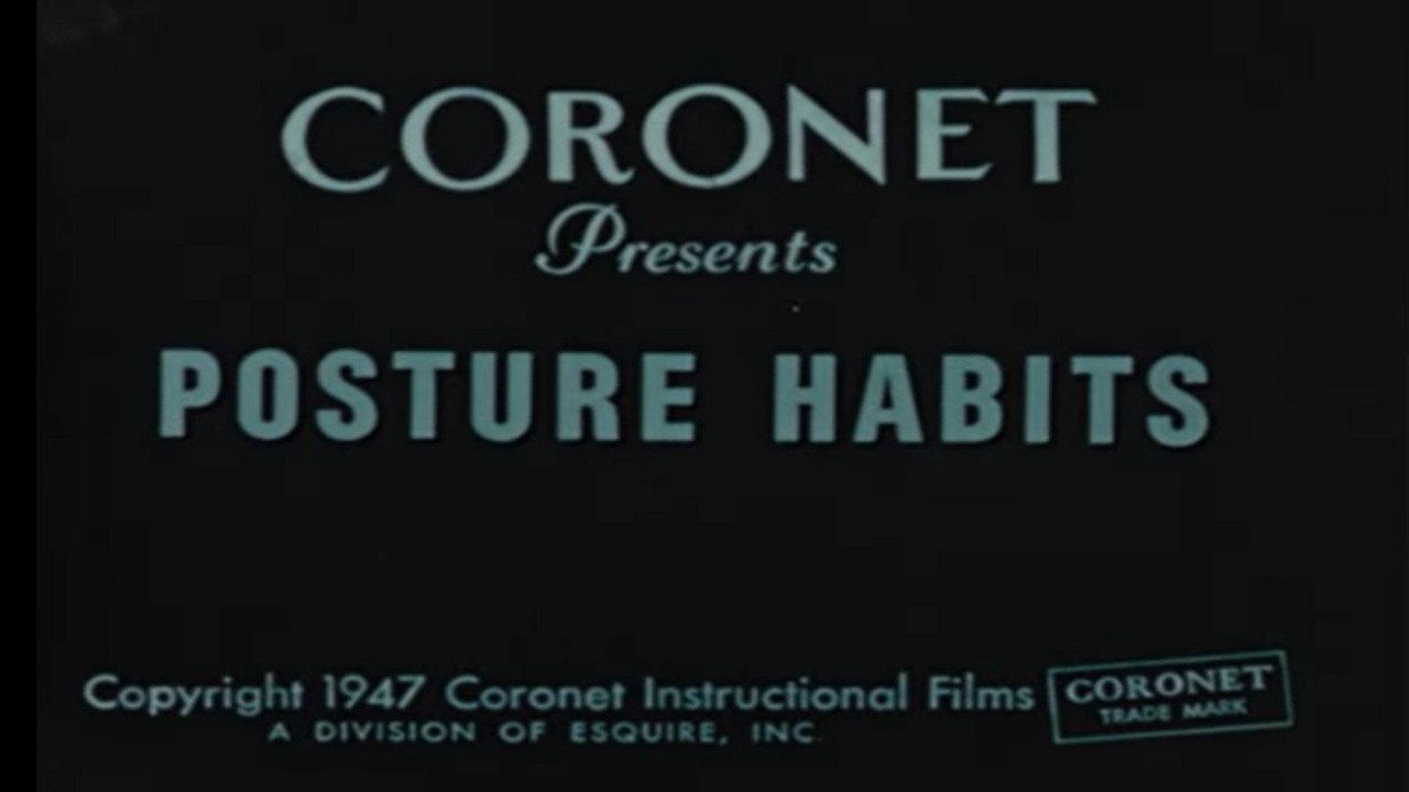 Posture Habits 1947 movie scene