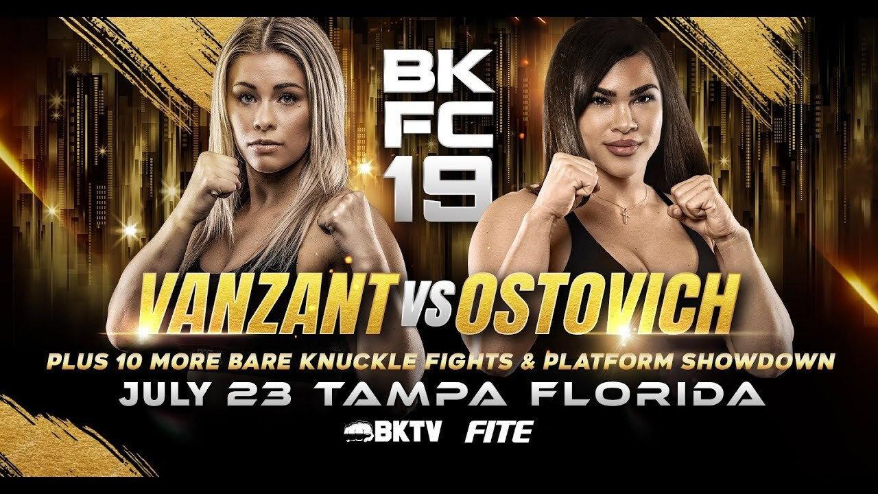BKFC 19: Paige VanZant vs Rachael Ostovich 2021 movie scene