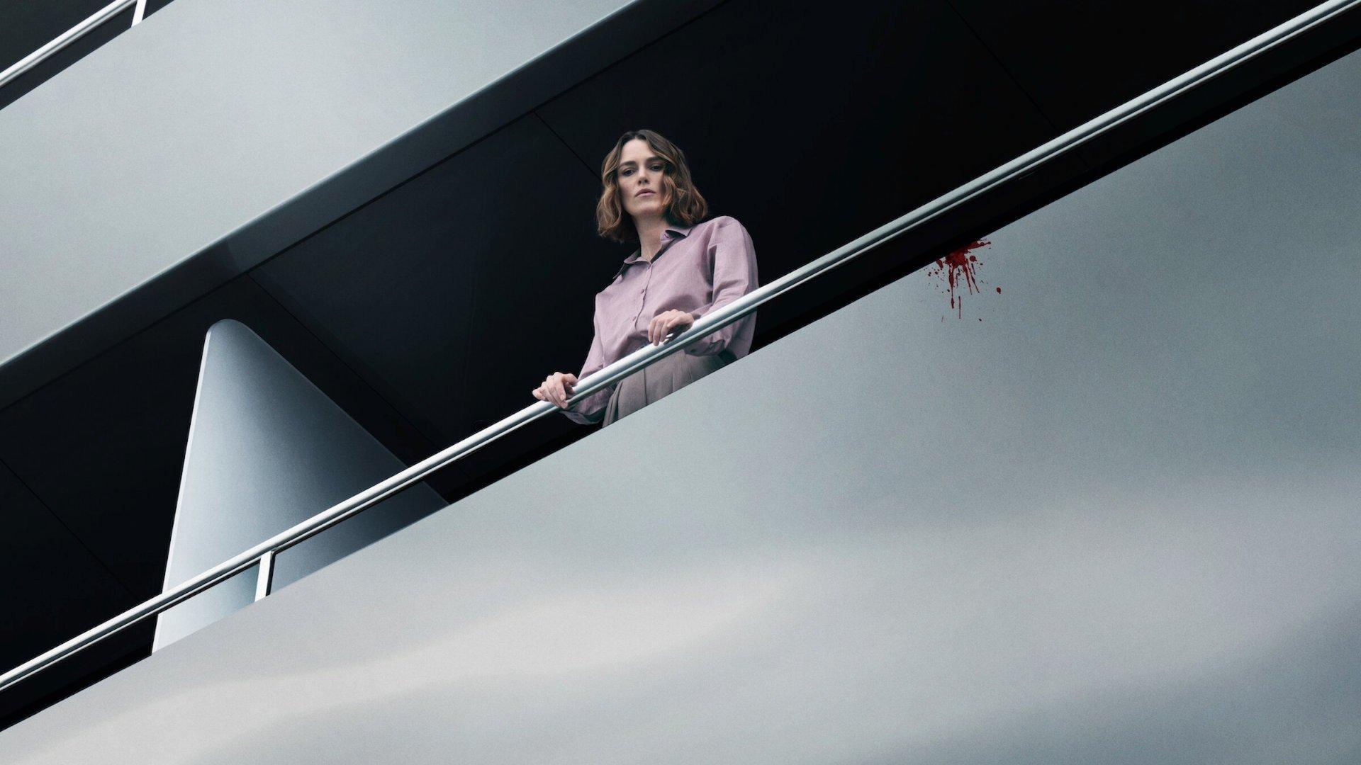 The Woman in Cabin 10 2025 movie scene