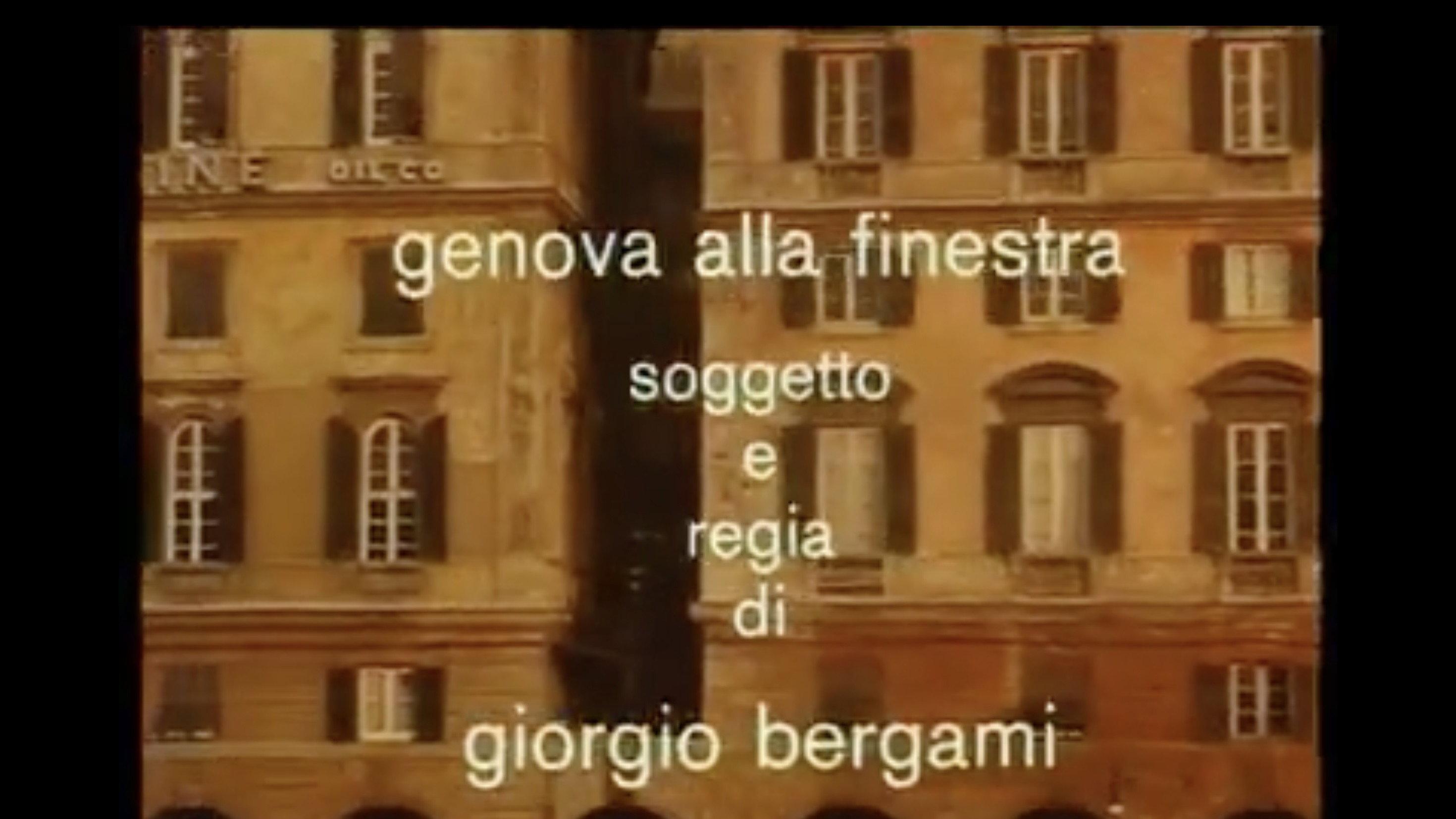 Genova alla finestra 1977 movie scene