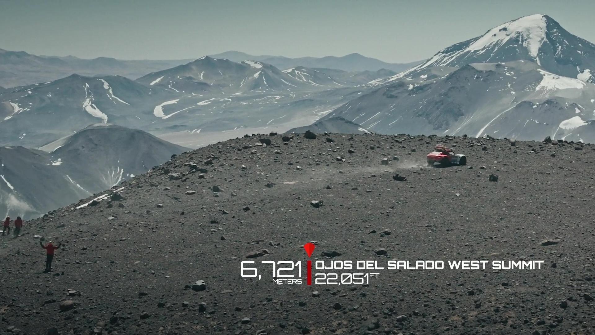 Edith: Porsche's Volcano Ascent 2024 movie scene