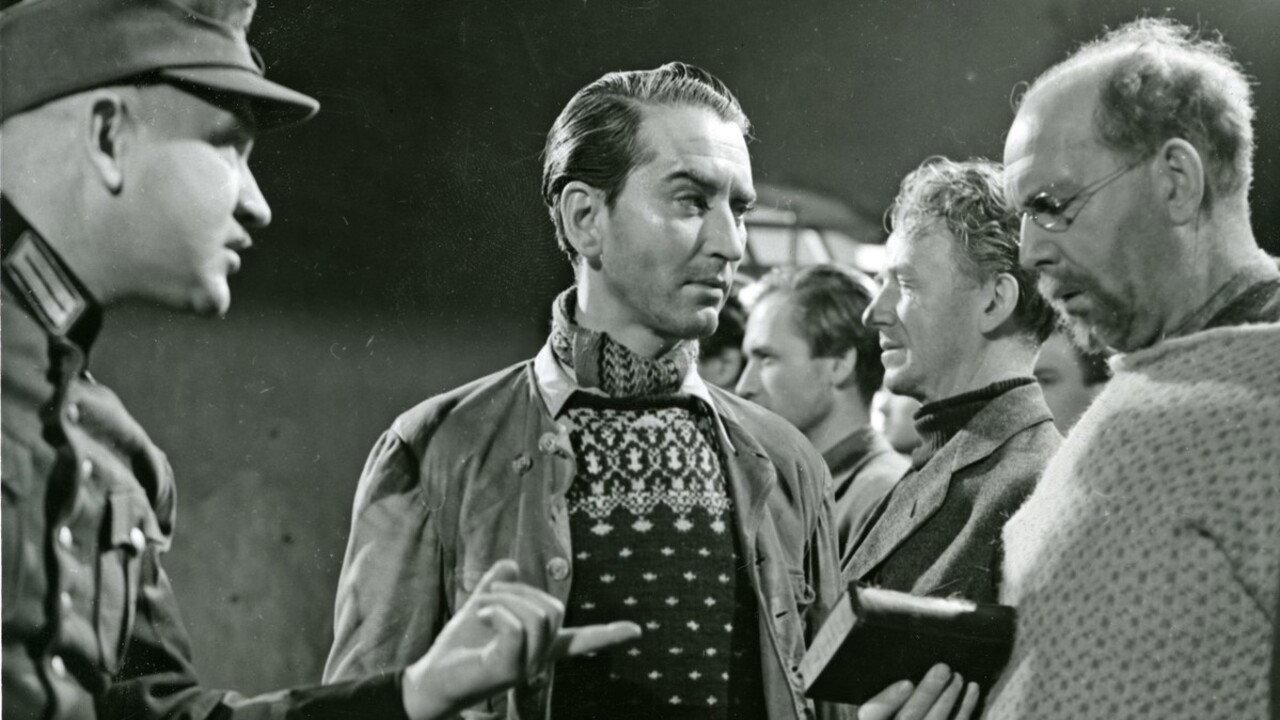 Englandsfarere 1946 movie scene