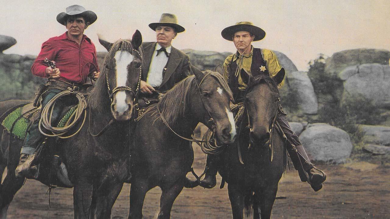 Thunder in the Desert 1938 movie scene