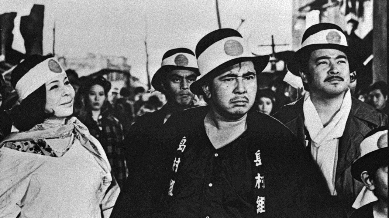 A Yakuza Goes Home 1970 movie scene
