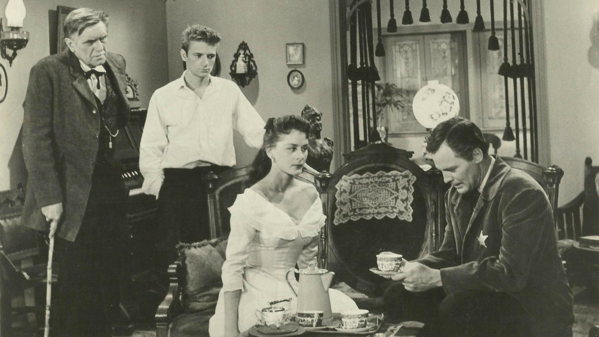 Frontier Gun 1958 movie scene