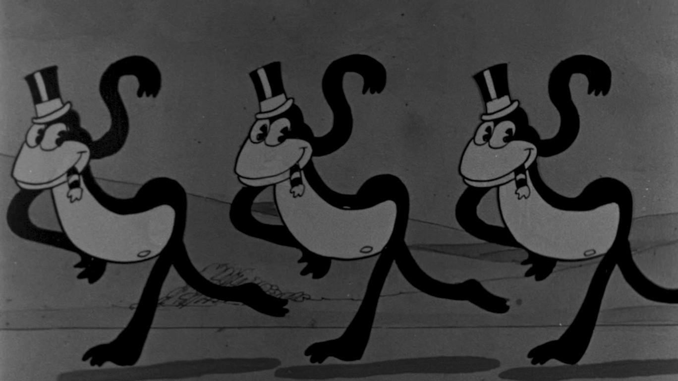 Buster Bear 1931 movie scene