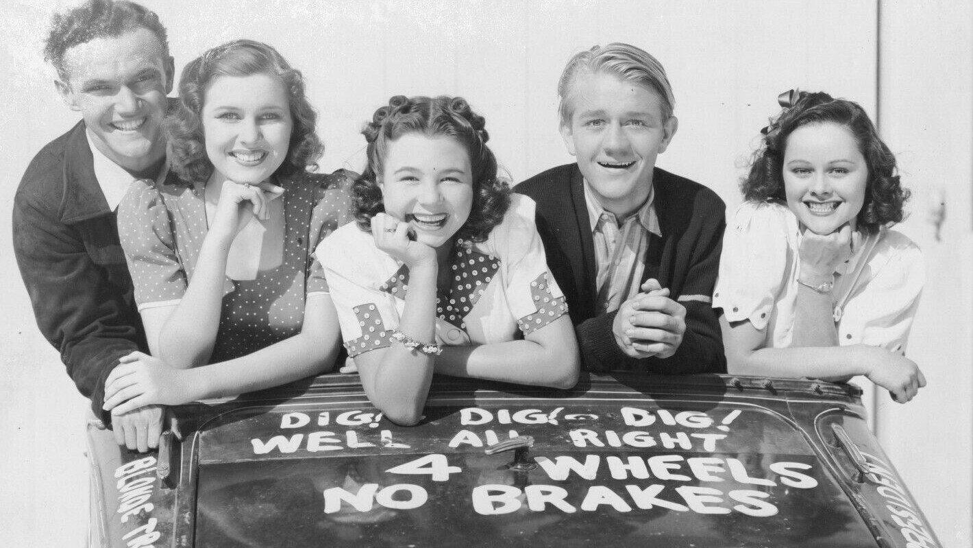 High School 1940 movie scene