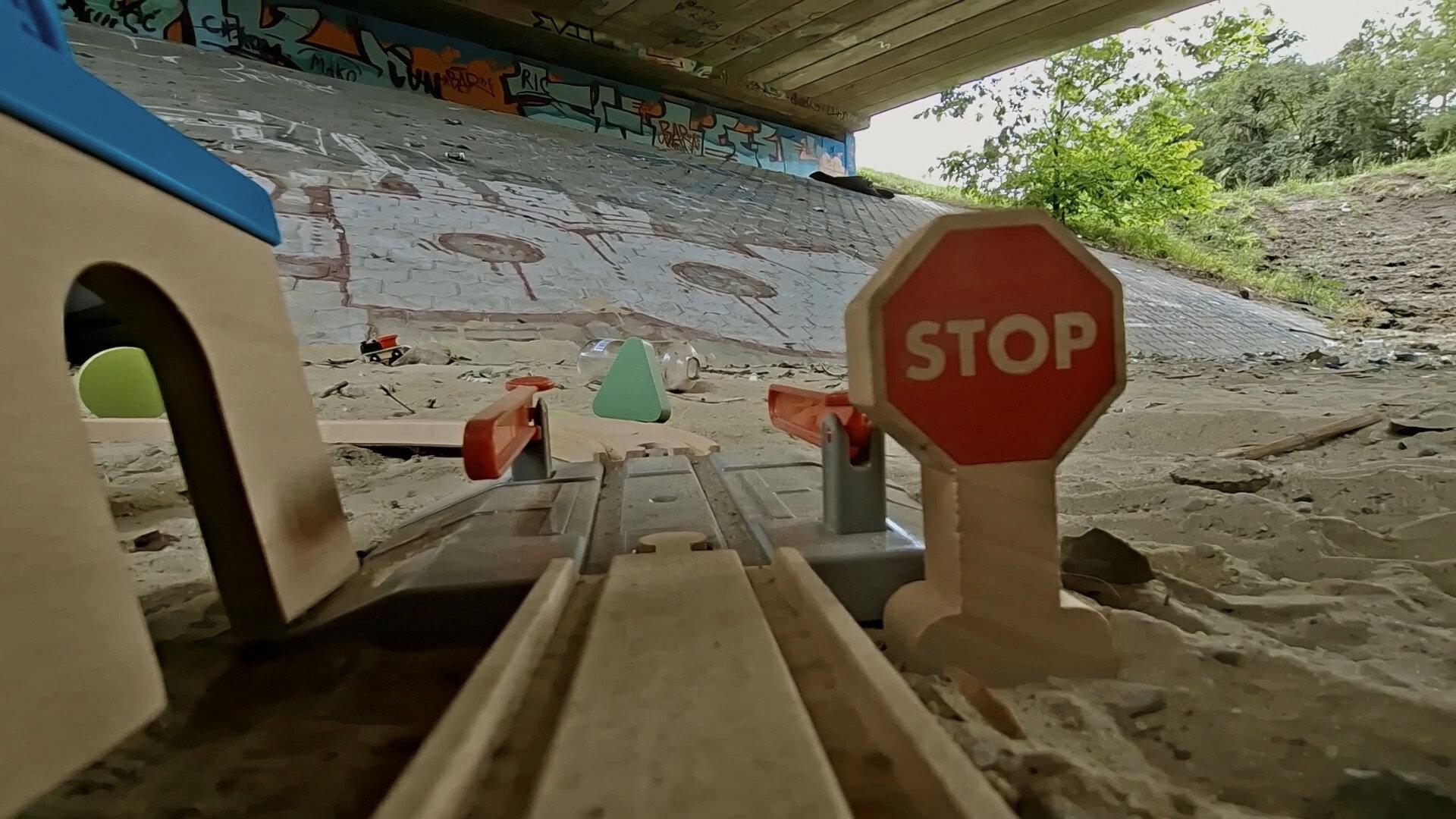 From under a Highway Bridge... 2026 movie scene