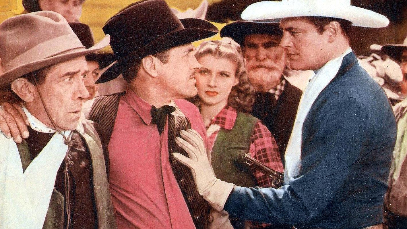 The Man from Sundown 1939 movie scene