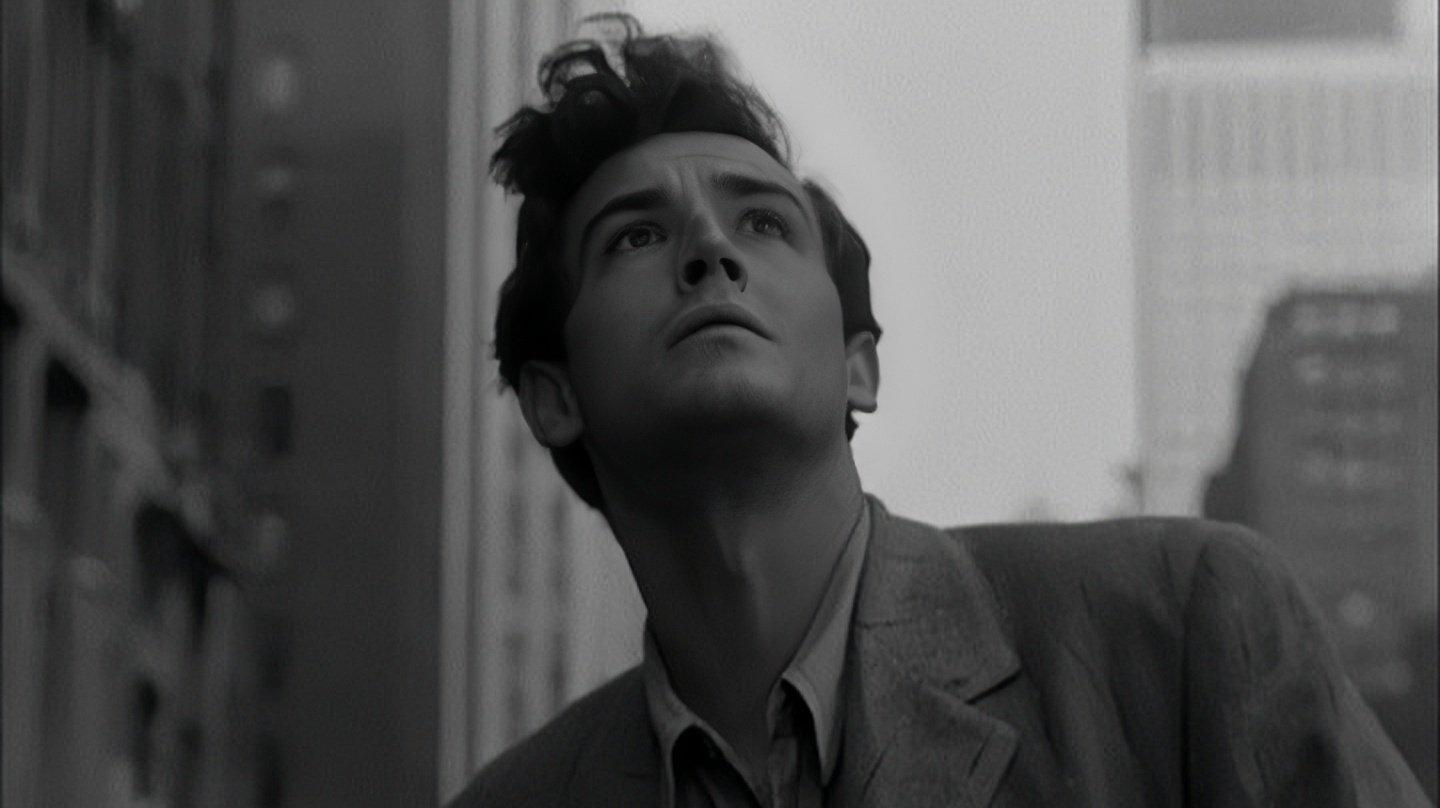The Glass Wall 1953 movie scene