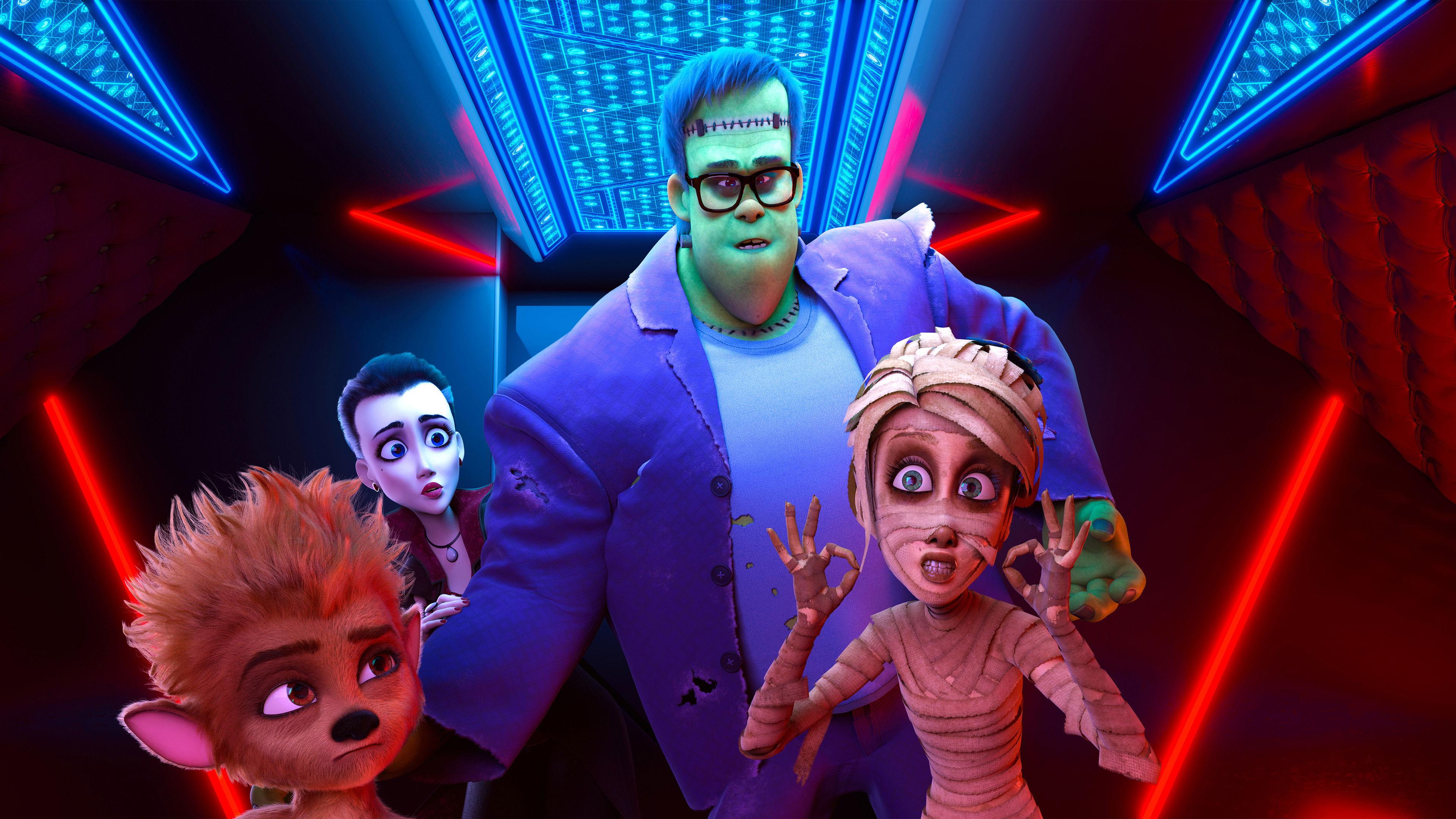 Monster Family 2 2021 movie scene