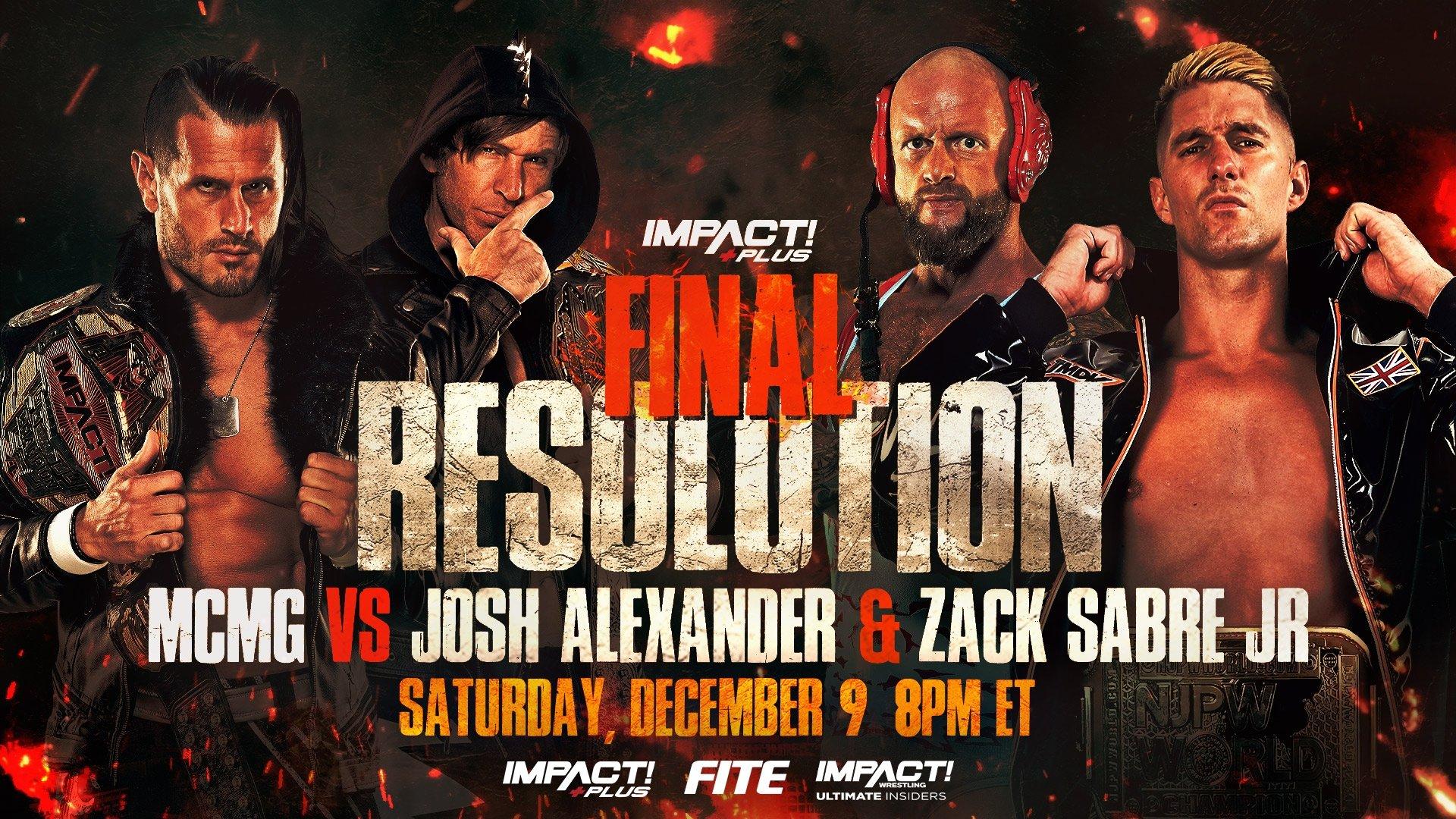 IMPACT Wrestling: Final Resolution 2023 2023 movie scene