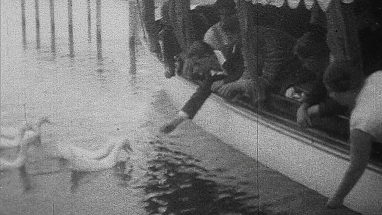 A Day on the Broads 1929 movie scene