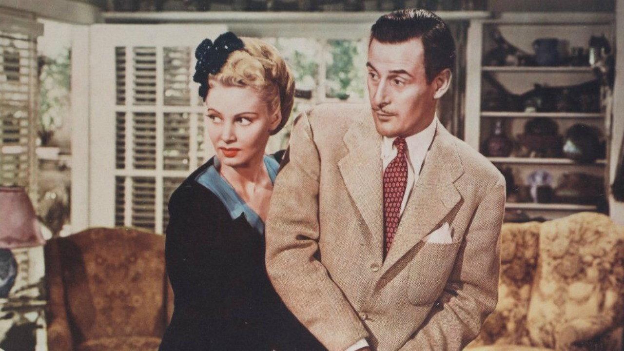 The Falcon Out West 1944 movie scene